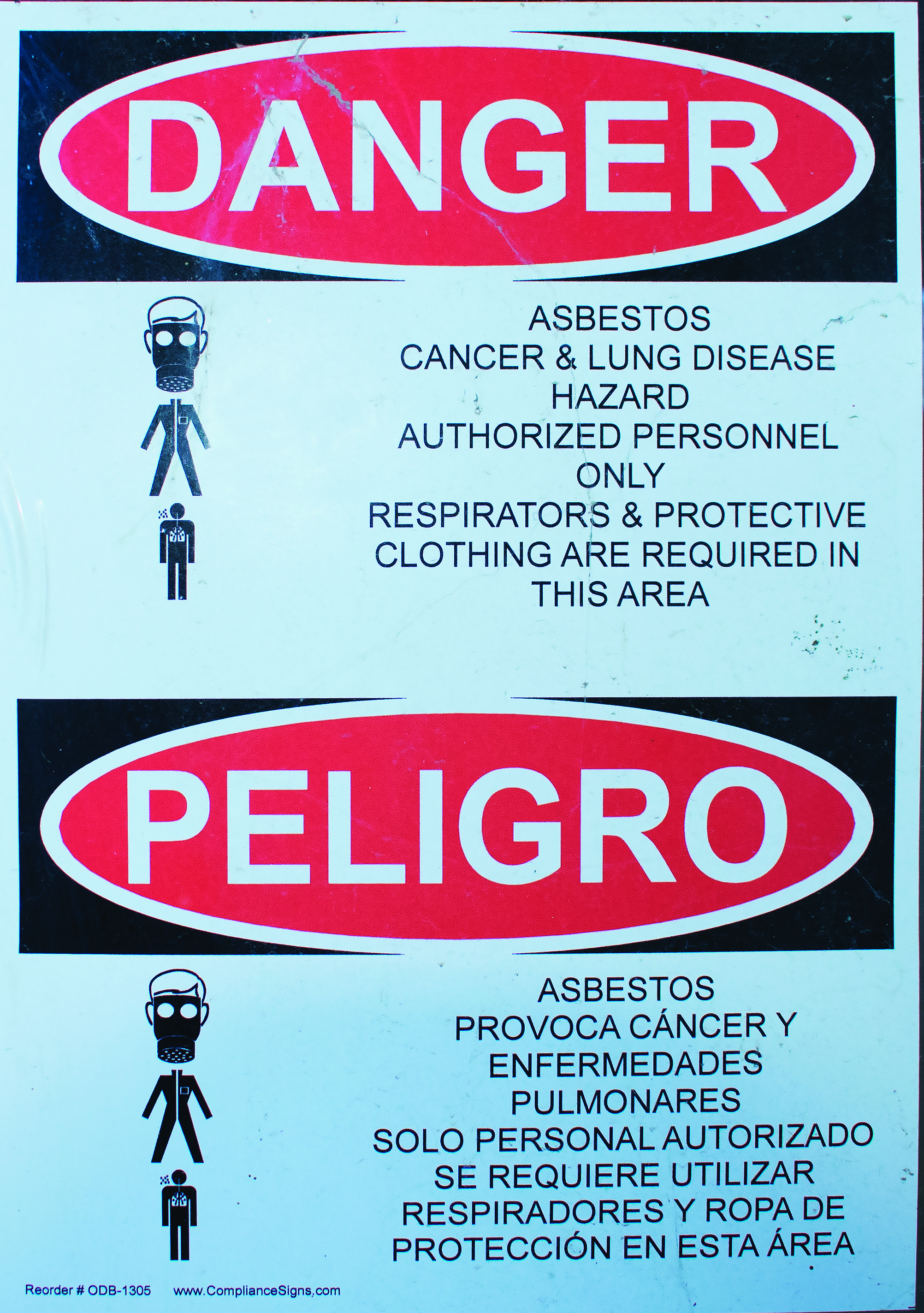 Beware of asbestos on campus