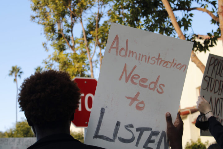 Students speak up: Title IX protest