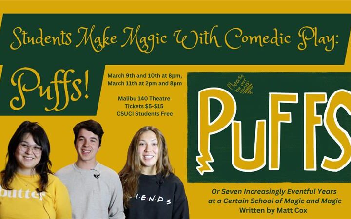 Students make magic with comedic play: “Puffs”