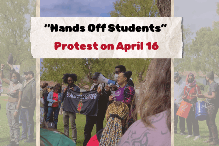 “Hands Off Students” Protest on April 16
