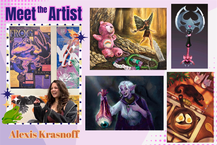 Campus art spotlight: Alexis Krasnoff