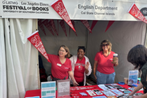 Opinion piece: CI English Department Presents Booth at the LA Times Festival of Books