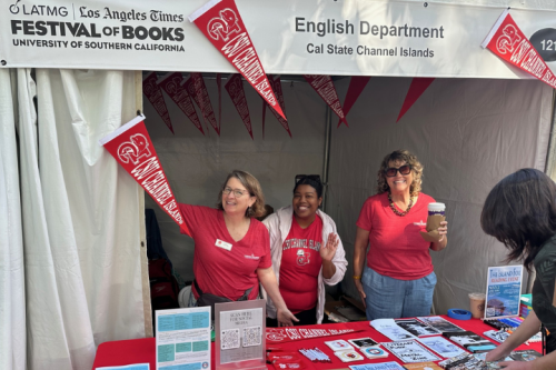 Opinion piece: CI English Department Presents Booth at the LA Times Festival of Books